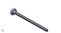 Hex Head Metric 2 5x35mm | 3D