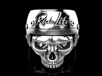 Ride Life skull ring | 3D