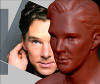 Benedict Cumberbatch Sherlock 3d print | 3D