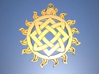 Lada star amulet - zvezda Ladi | 3D