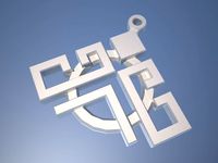 Pagan slavic amulet Born Helper - Rozhanica | 3D