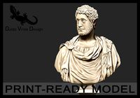 Printable bust of Commodus Emperor | 3D