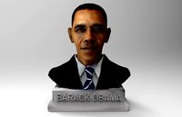 Barack Obama Bust | 3D