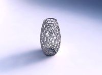 Spacious vase with entangled lattice | 3D