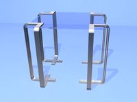 glass table 3D Model