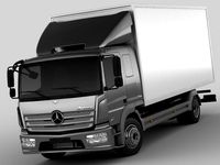 Mercedes Atego long 2014 3D Model