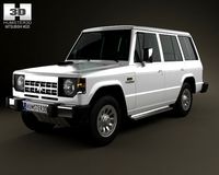Mitsubishi Pajero Montero Wagon 1983 3D Model