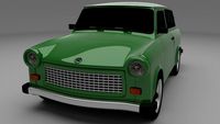 Trabant 601 Estate 3D Model