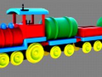 Toy train 3D Model