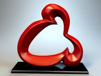 Abstract Figure m07 P | 3D