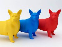 Pembroke Welsh Corgi Dog 3D Model | 3D