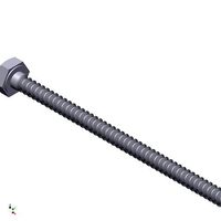 Hex Head Metric 3x50mm | 3D