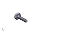 Hex Head Metric 2x7mm | 3D