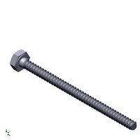 Hex Head Metric 3x45mm | 3D