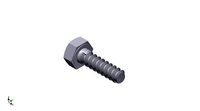Hex Head Metric 6x20mm | 3D