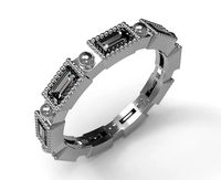 0540 Eternity Band Baguette | 3D