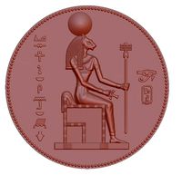 Bastet the goddess of Egypt | 3D