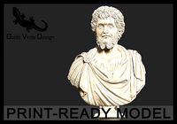 Printable bust of Septimius Severus Emperor | 3D