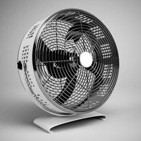 CGAxis Desk Fan 04 3D Model