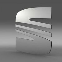 Seat Logo 3D Model