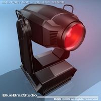 Spot moving head 3D Model