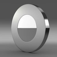 CODA Logo 3D Model