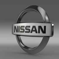 Nissan Logo 3D Model