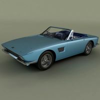 TVR Trident Convertible 3D Model