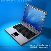 Laptop 3D Model