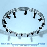 Round Truss_2 3D Model