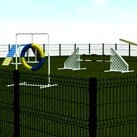 Dog Agility Equipment Low Poly3d model