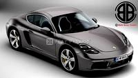 3D Model Porsche 718 Cayman 2017 - 41698