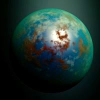 Procedural alien planet