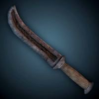 Low Poly Knife