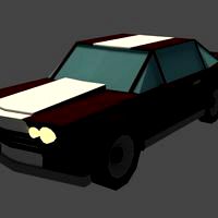 Low Poly Racecar