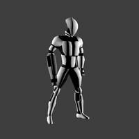 Robot, low poly