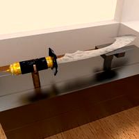 Ruined Akavari Broadsword