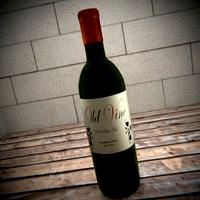 Red Wine Bottle