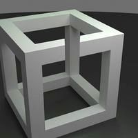Impossible Cube frame (NO TRICK)