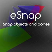 eSnap - Snap objects and bones on location, rotation and scale