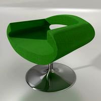 Armchair rounded small