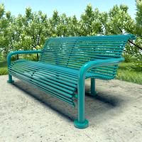 Bus bench