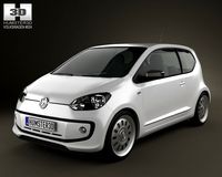 Volkswagen Up 2012 3D Model