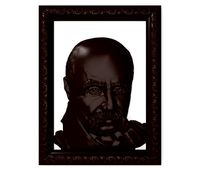 Taras Shevchenko bas relief for CNC | 3D