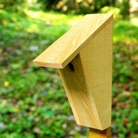 Wooden Bluebird House