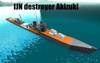 IJN destroyer Akizuki