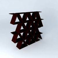 Zig Zag bookshelf, saw estante zig