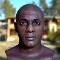 3d model Idris Elba head V2