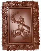 Newlyweds Just married bas relief for CNC | 3D