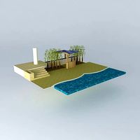 Wood shed and polycarbonate